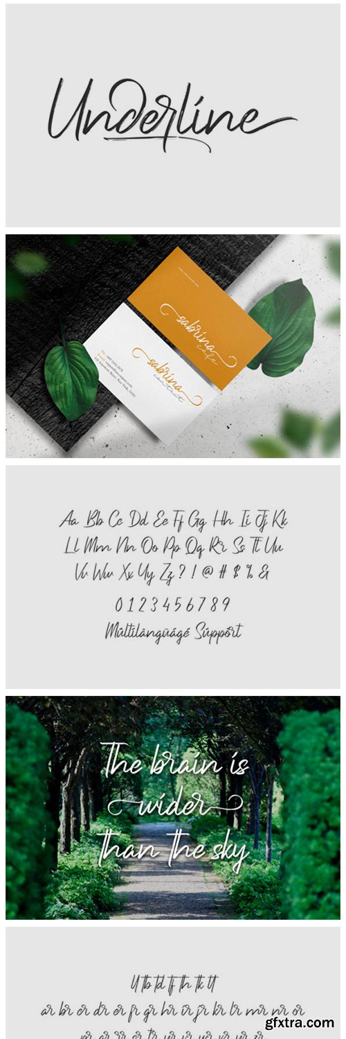 Underline Font Underline Font