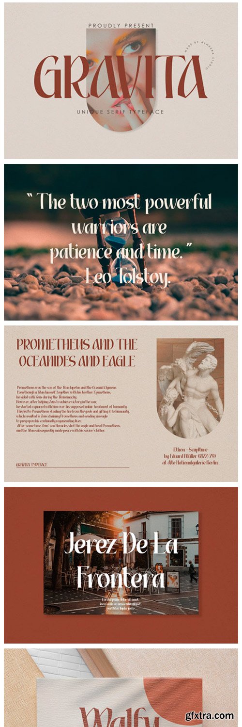 Gravita Font Gravita Font