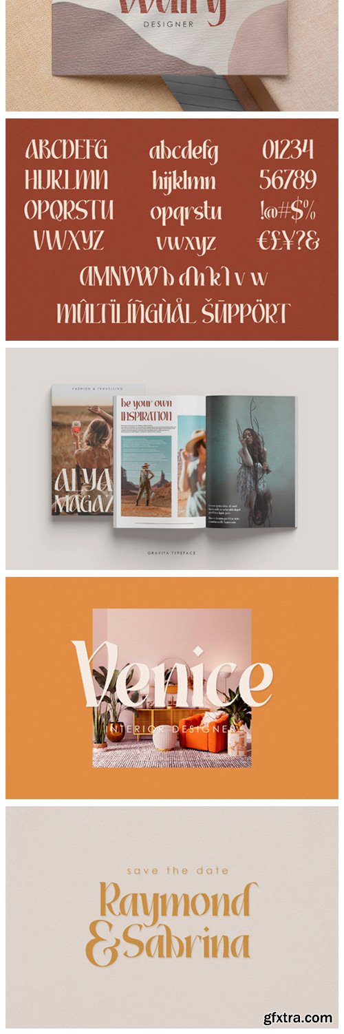 Gravita Font Gravita Font