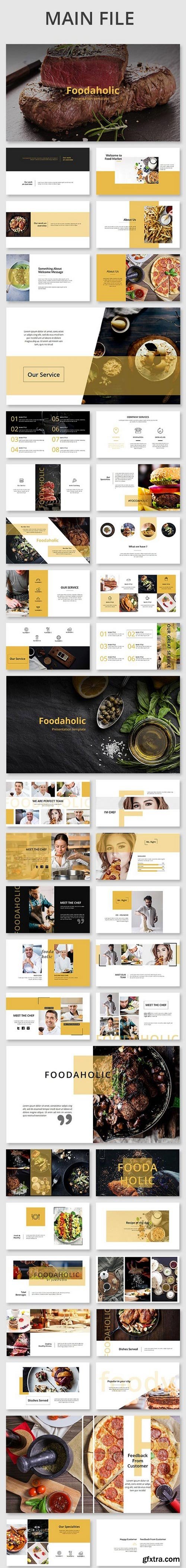 Foodaholic Creative Keynote Template