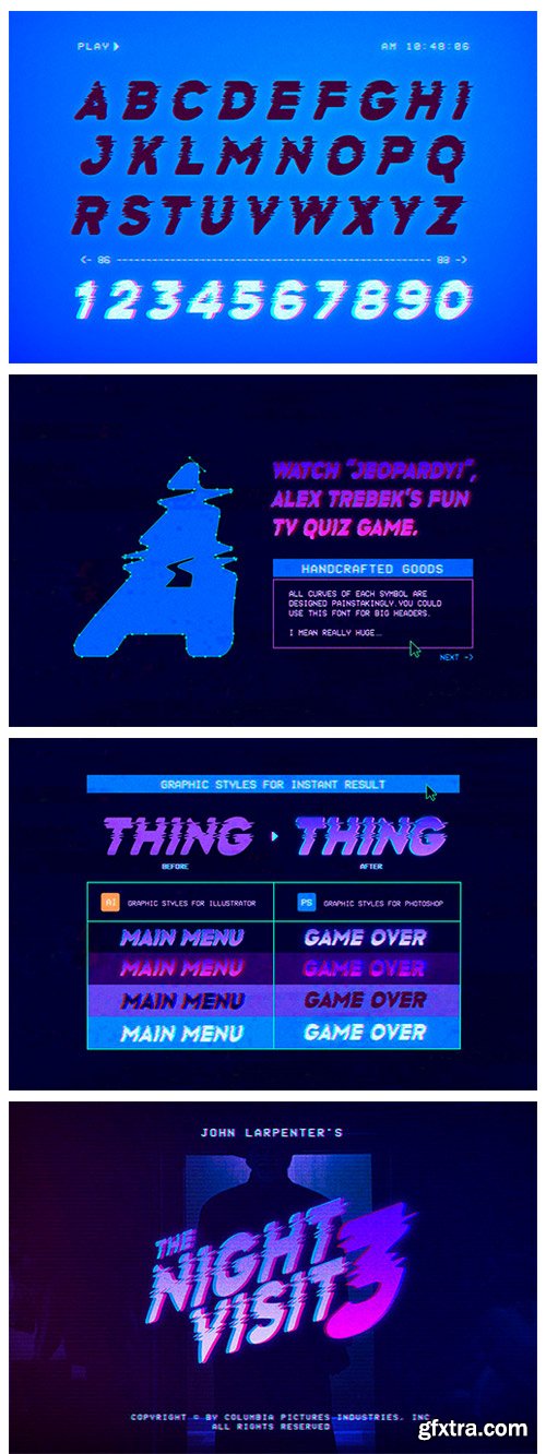 CM - No Signal Font 5494202 CM - No Signal Font 5494202