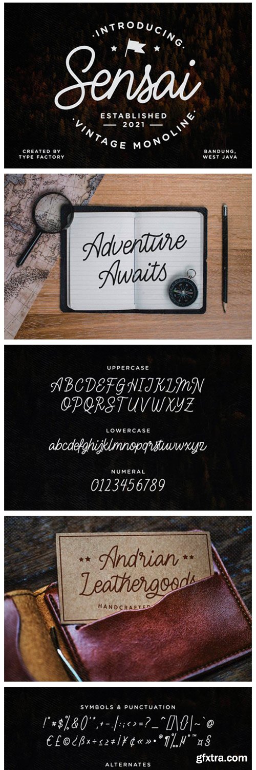 Sensai Font Sensai Font