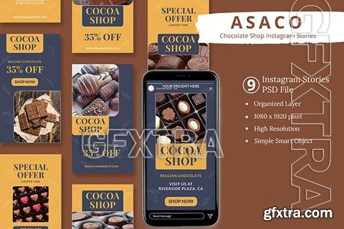 Asaco - Chocolate Shop Instagram Stories AMZL263 Asaco - Chocolate Shop Instagram Stories AMZL263