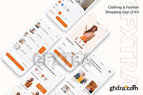 Clothing & Fashion Shopping App UI Kit XAPFK25 Clothing & Fashion Shopping App UI Kit XAPFK25