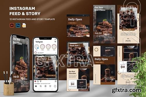 Chocolate - Instagram Feeds & Stories Pack S37JM2V Chocolate - Instagram Feeds & Stories Pack S37JM2V