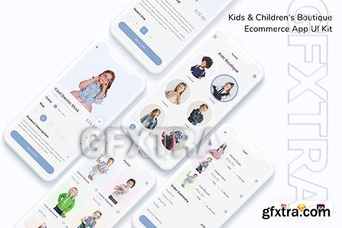 Kids & Children's Boutique Ecommerce App UI Kit A746TCA Kids & Children's Boutique Ecommerce App UI Kit A746TCA
