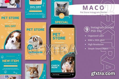 Maco - Pet Store Instagram Stories Maco - Pet Store Instagram Stories
