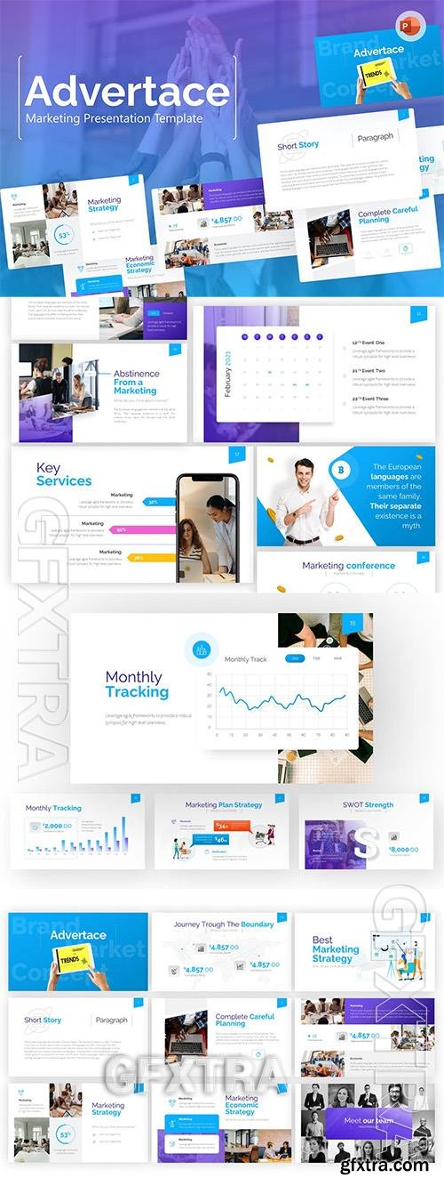 Advertace Marketing PowerPoint Template Z2J28GU Advertace Marketing PowerPoint Template Z2J28GU