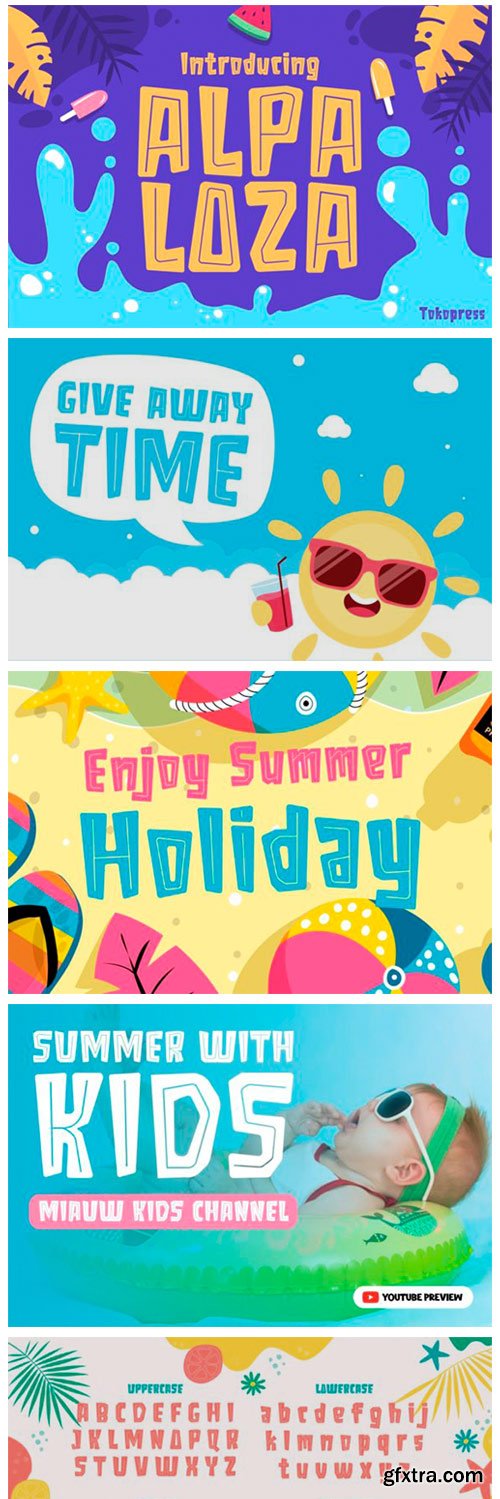 Alpa Loza Font Alpa Loza Font