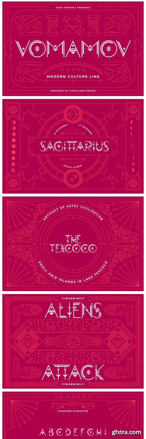 Vomamov Font Vomamov Font