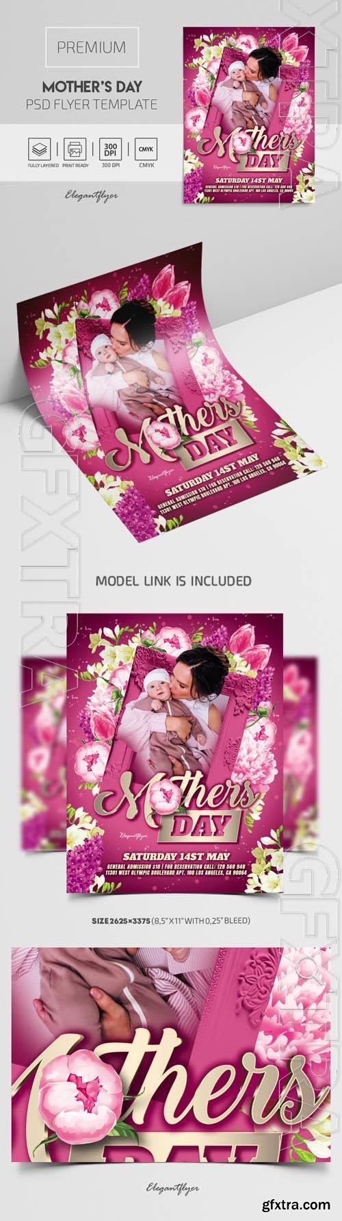 Mothers Day Premium PSD Flyer Template Mothers Day Premium PSD Flyer Template