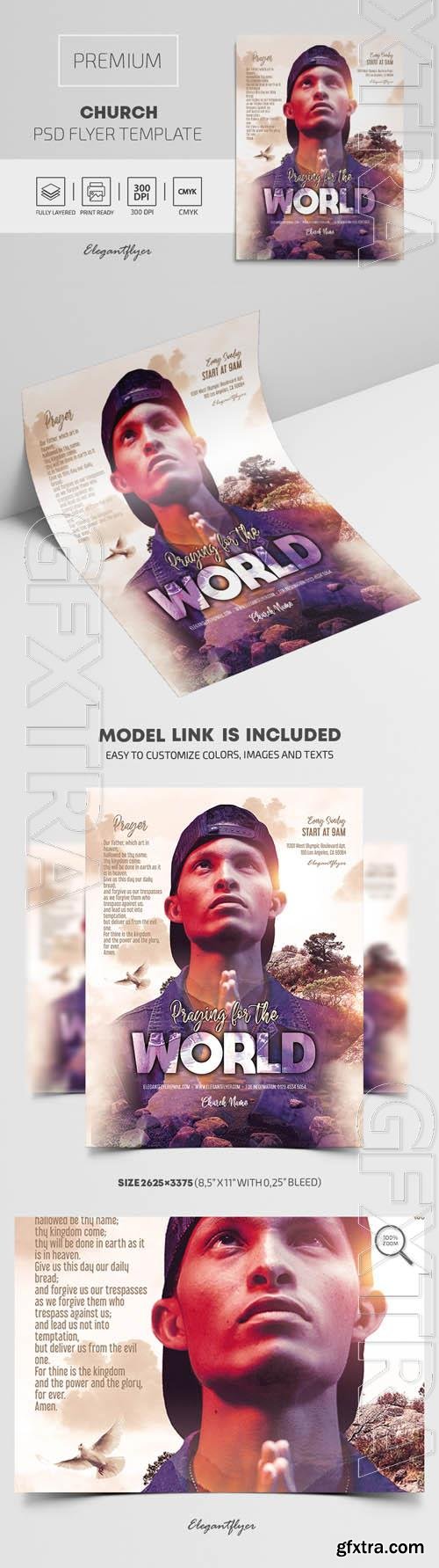 Church Premium PSD Flyer Template Church Premium PSD Flyer Template