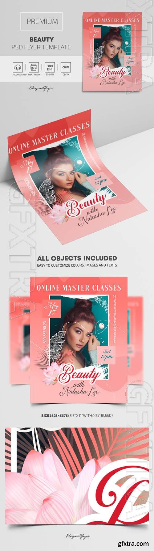 Beauty Premium PSD Flyer Template Beauty Premium PSD Flyer Template