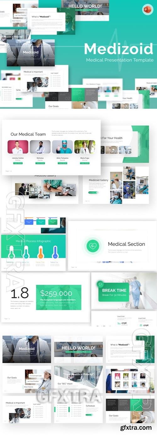 Medizoid Medical PowerPoint Template B2YXSVR