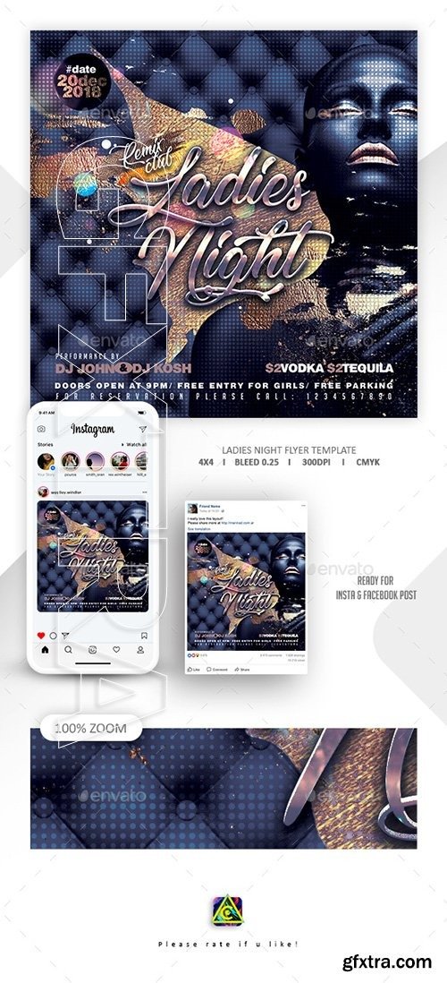 GraphicRiver - Ladies Night Flyer Template 22667096