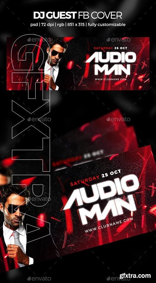 GraphicRiver - Dj Guest Facebook Cover 22629188