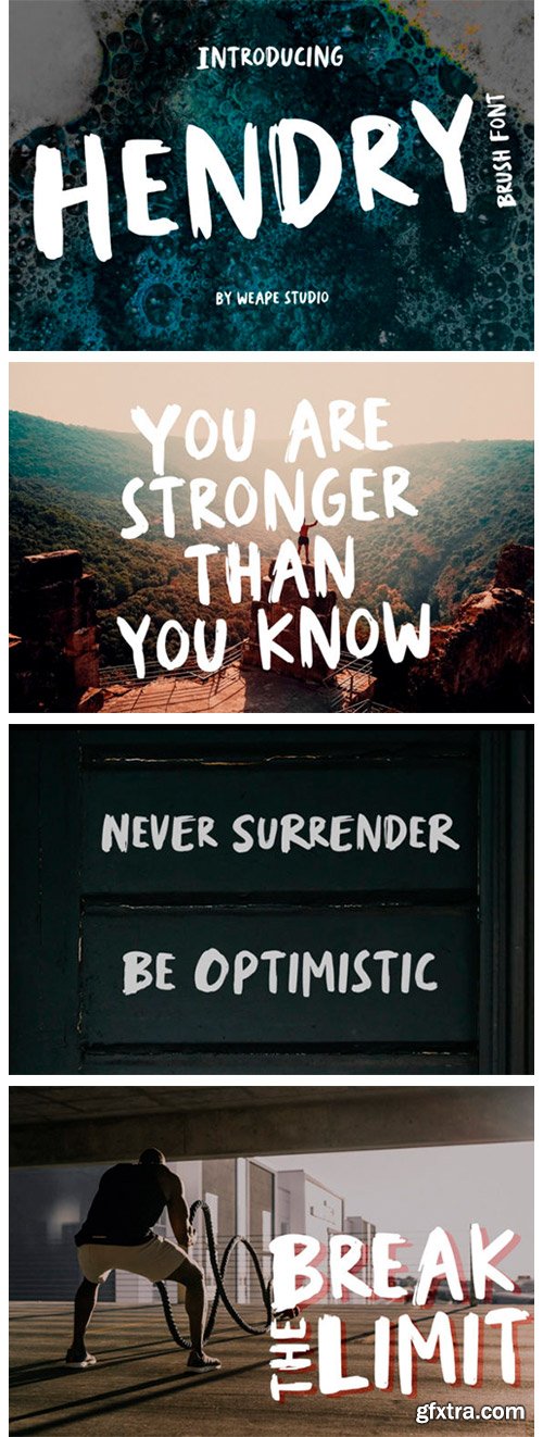 Hendry Font Hendry Font