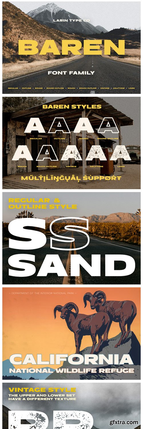 Baren Font Baren Font