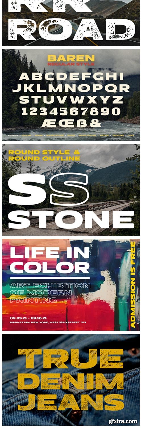 Baren Font Baren Font