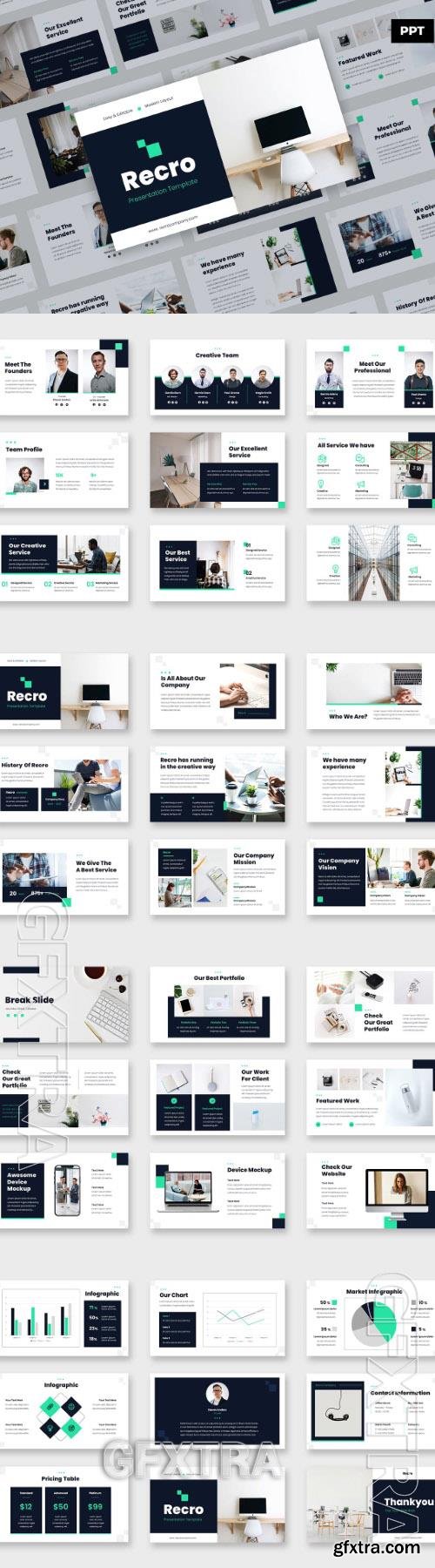 Recro - PowerPoint Template VN9EZ9A