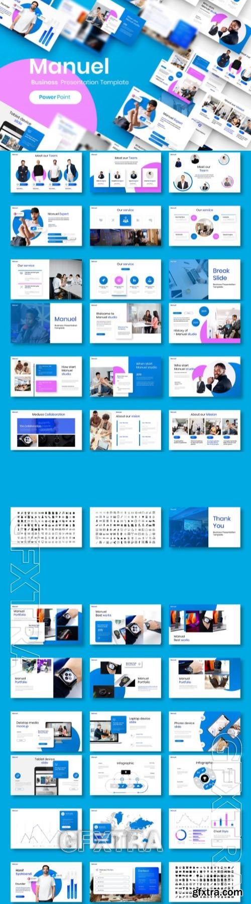 Manuel – Business Powerpoint, Keynote and Google Slides Template Manuel – Business Powerpoint, Keynote and Google Slides Template