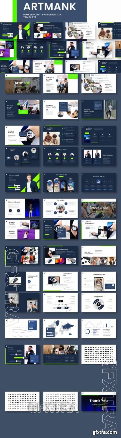 Artmank - Business Powerpoint, Keynote and Google Slides Template