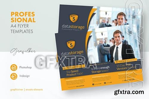 Data Storage Flyer Templates TQX65W4