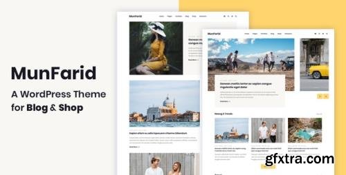 ThemeForest - Munfarid v1.0.5 - A WordPress Theme For Blog & Shop - 23149018