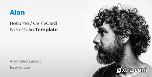 ThemeForest - Alan v1.0.0 - CV/Resume Template - 32095597 ThemeForest - Alan v1.0.0 - CV/Resume Template - 32095597