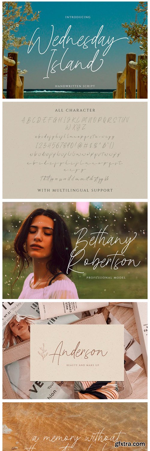 Wednesday Island Font Wednesday Island Font