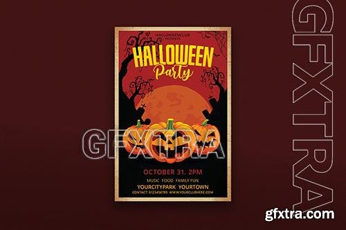 Halloween Party Flyer VJ45N32