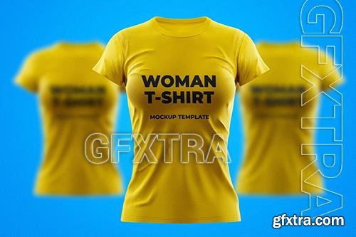 Women Sport T-Shirt Mockup Template 4PPYFA7 Women Sport T-Shirt Mockup Template 4PPYFA7