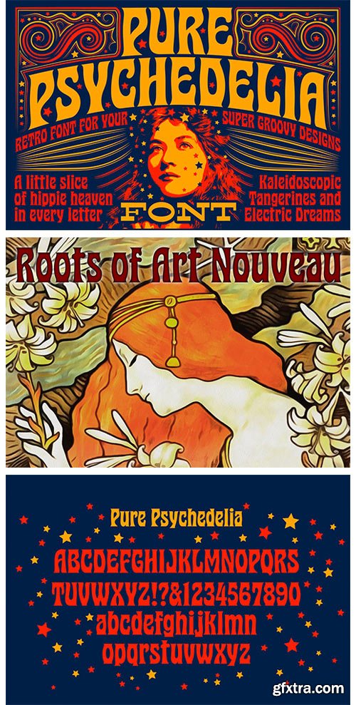 CM - Pure Psychedelia Font 5833702 CM - Pure Psychedelia Font 5833702