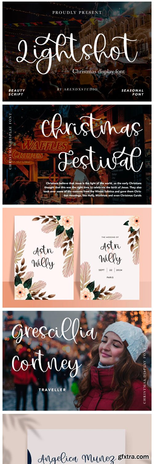 Lightshot Font Lightshot Font