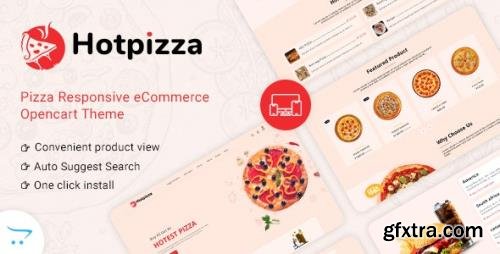 ThemeForest - HotPizza v1.0 - Pizza Food Delivery OpenCart Store - 33141528