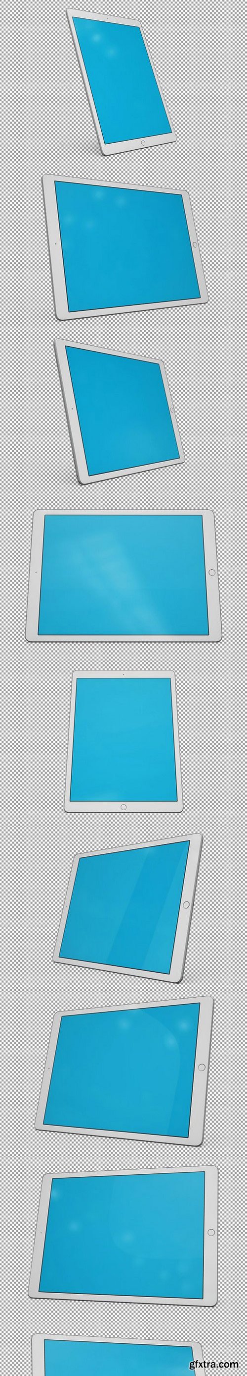 BUNDLE iPad Pro 12.9 Mockup