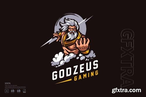 Zeus Logo Esport design template Zeus Logo Esport design template
