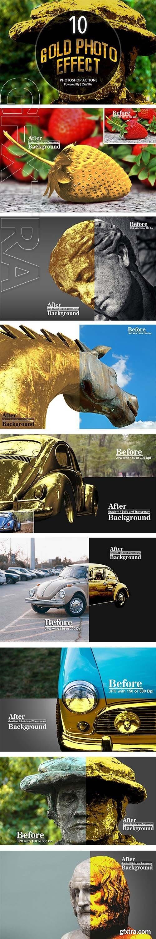 GraphicRiver - Gold Photo Manipulation Action 22007760