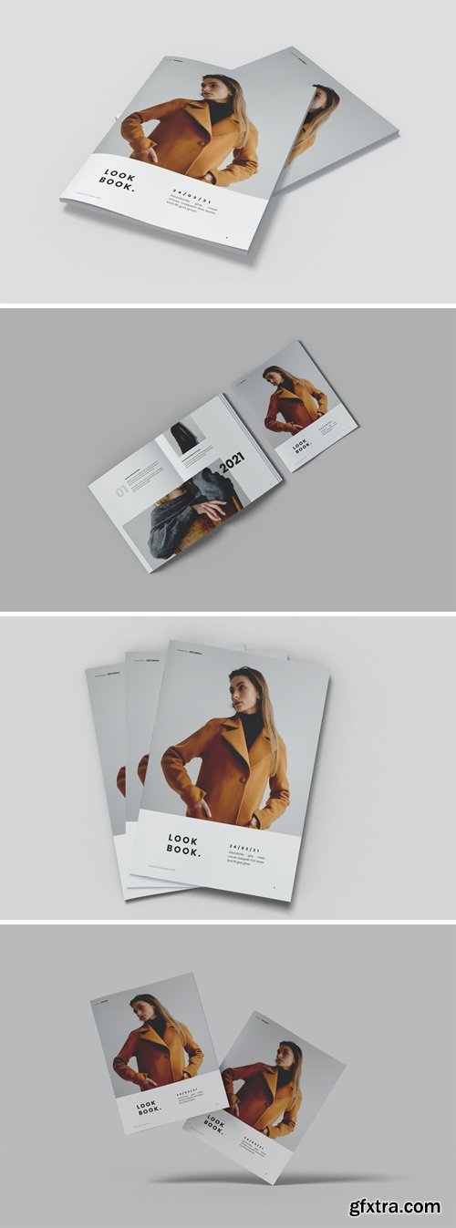Stacked Magazine Mockup
