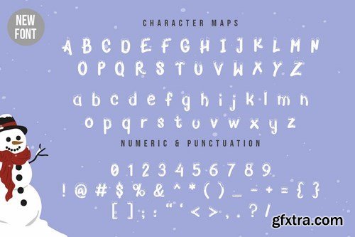 Winter City - Kids font