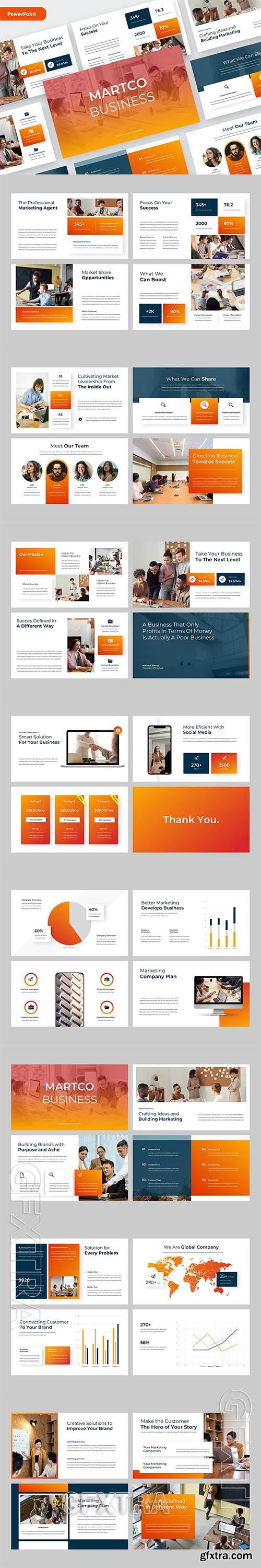 MARTCO - Business Corporate Powerpoint, Keynote and Google Slides Template MARTCO - Business Corporate Powerpoint, Keynote and Google Slides Template