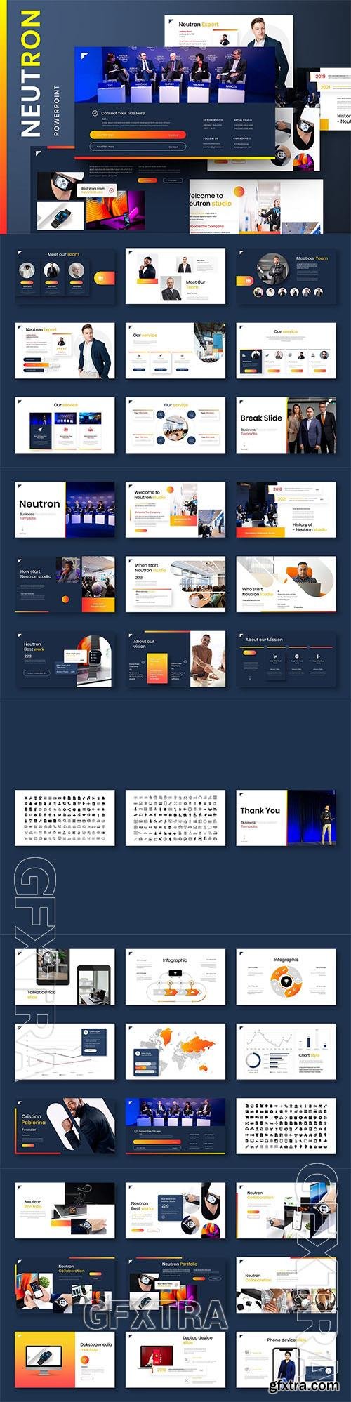 Neutron – Business Powerpoint, Keynote and Google Slides Template Neutron – Business Powerpoint, Keynote and Google Slides Template