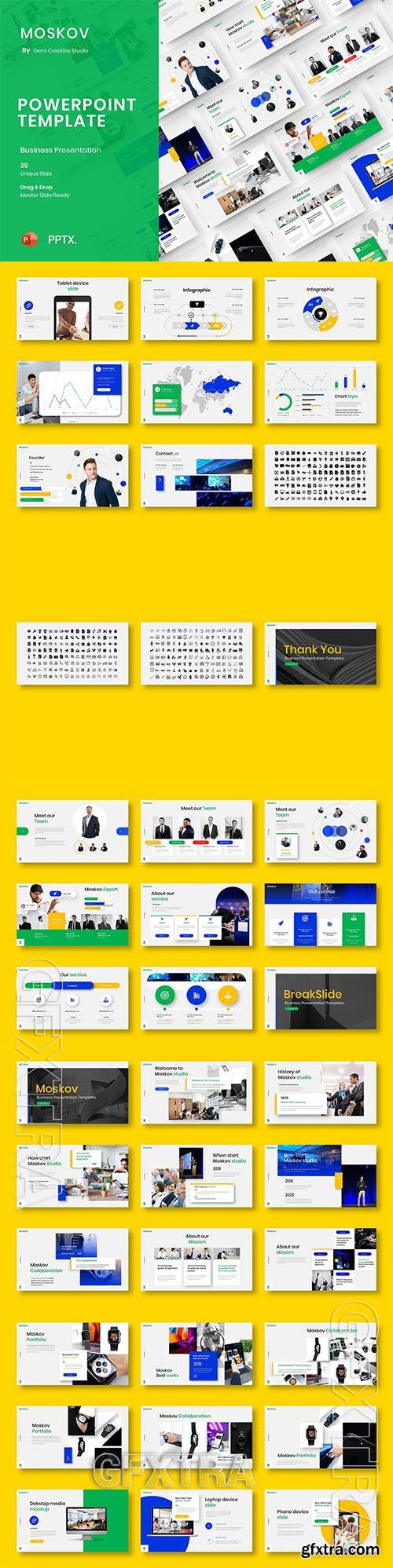 Moskov – Business Powerpoint, Keynote and Google Slides Template Moskov – Business Powerpoint, Keynote and Google Slides Template