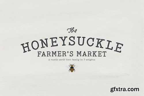 Honeysuckle Market Fonts