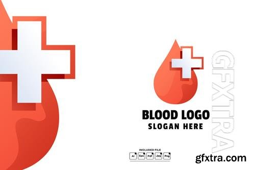 Bloody Medical Gradient Colorful Template Bloody Medical Gradient Colorful Template