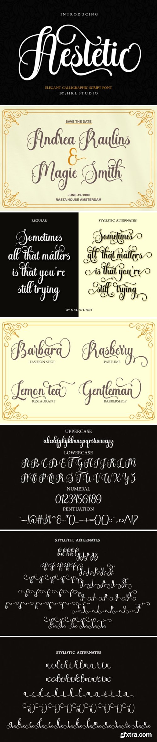 Aestetic Font