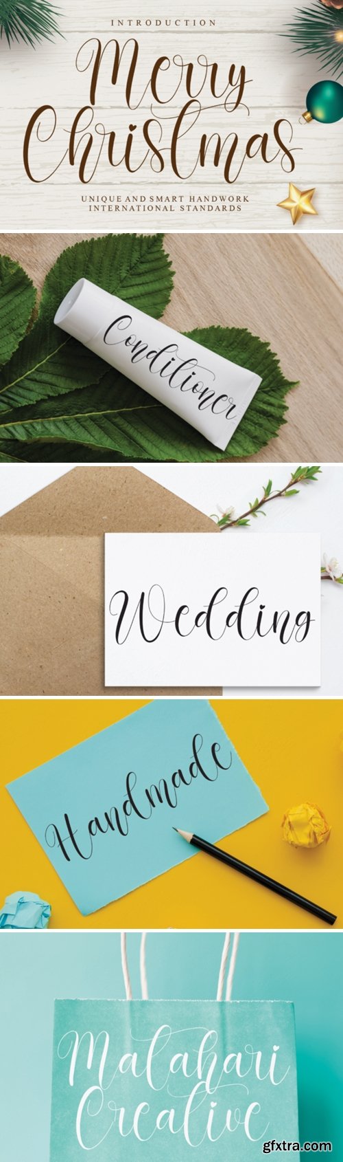 Merry Christmas Font