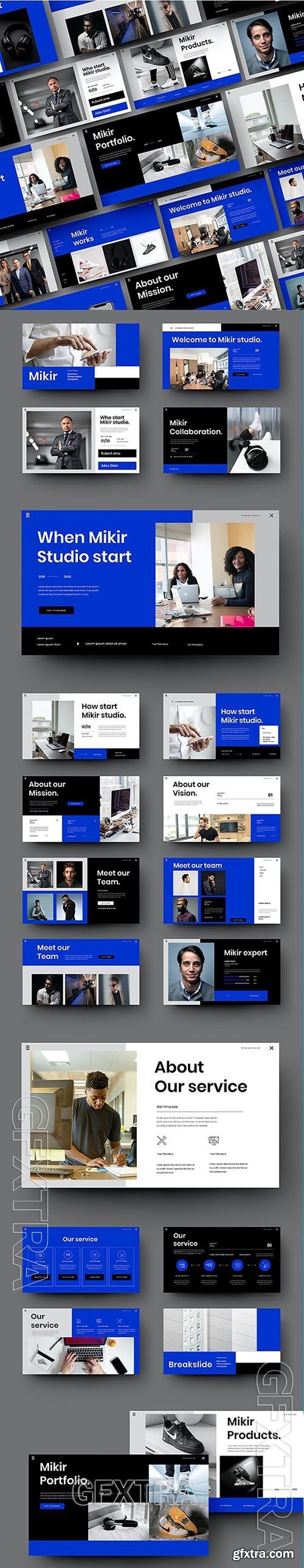 Mikir - Business Powerpoint, Keynote and Google Slides Template