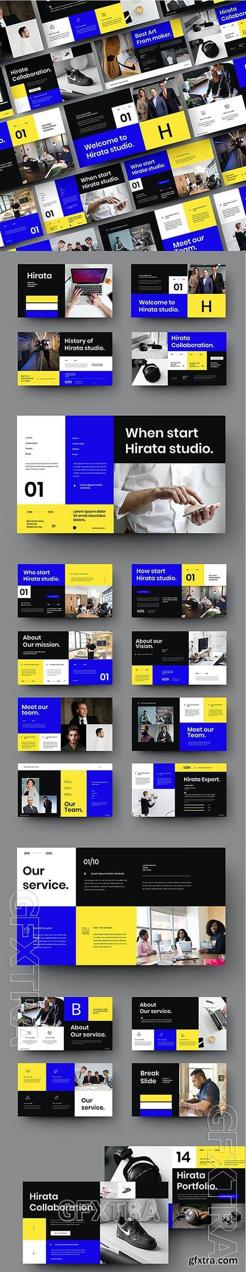 Hirata - Business Powerpoint, Keynote and Google Slides Template