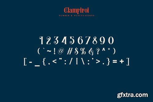 Clamfiroi Font